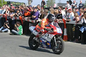 Mark Baldwin (Honda) 2007 TT Parade Lap Mark Baldwin (Honda) 2007 TT Parade Lap