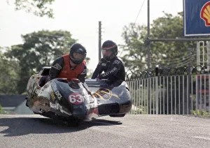 Martin Vollebregt & Karin Barbier (Yamaha) 1990 Sidecar TT Martin Vollebregt & Karin Barbier (Yamaha) 1990 Sidecar TT