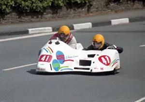 Michel Jacques-Jean & Gerard Barbe (Baker Honda) 1996 Sidecar TT Michel Jacques-Jean & Gerard Barbe (Baker Honda) 1996 Sidecar TT