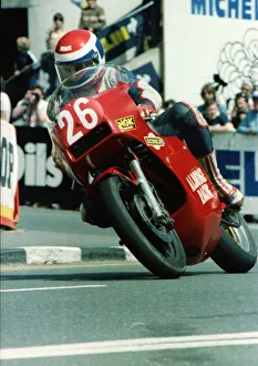 Mick Hunt (Aldridge Kawasaki) 1983 Formula One TT Mick Hunt (Aldridge Kawasaki) 1983 Formula One TT