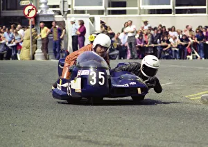 Mick Potter & Beverley Martin (Yamaha) 1976 Sidecar TT Mick Potter & Beverley Martin (Yamaha) 1976 Sidecar TT