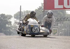 Mike Jones & Anthony Readman (Crystal Kawasaki) 1978 Sidecar TT Mike Jones & Anthony Readman (Crystal Kawasaki) 1978 Sidecar TT