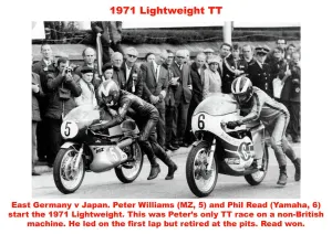 1971 Lightweight TT East Germany v Japan Print