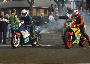 Neil Richardson & Garry Worton (Yamaha) 1989 Lightweight Manx Grand Prix Neil Richardson & Garry Worton (Yamaha) 1989 Lightweight Manx Grand Prix