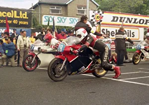 Neil Tuxworth (Armstrong) and Steve Hislop (Armstrong) 1987 Junior TT Neil Tuxworth (Armstrong) and Steve Hislop (Armstrong) 1987 Junior TT