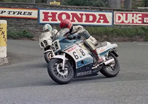 Nigel Bryan & Richard Scoular (Suzuki) 1986 Formula One TT Nigel Bryan & Richard Scoular (Suzuki) 1986 Formula One TT