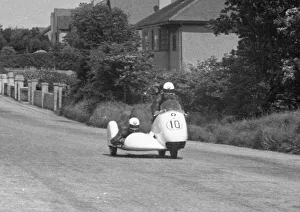 Will Noll & Fritz Cron (BMW) 1956 Sidecar TT Will Noll & Fritz Cron (BMW) 1956 Sidecar TT