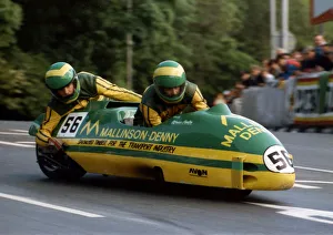 Norman Panton & Simon Ansell (Suzuki) 1989 Sidecar TT Norman Panton & Simon Ansell (Suzuki) 1989 Sidecar TT