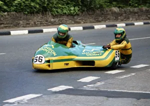 Norman Panton & Simon Ansell (Suzuki) 1989 Sidecar TT Norman Panton & Simon Ansell (Suzuki) 1989 Sidecar TT