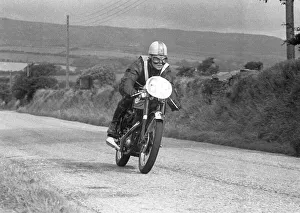 P E Whillier (BSA) 1954 Junior Manx Grand Prix P E Whillier (BSA) 1954 Junior Manx Grand Prix