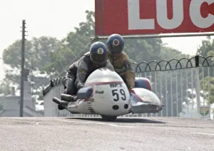 Pete Coney & Brian Leigh (APT Yamaha) 1978 Sidecar TT Pete Coney & Brian Leigh (APT Yamaha) 1978 Sidecar TT