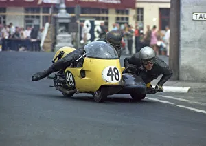Pete Tyack and P Meehan (Triumph) 1970 500 Sidecar TT Pete Tyack and P Meehan (Triumph) 1970 500 Sidecar TT