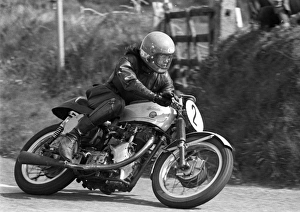 Peter Kermode (Velocette) 1975 Jurby Road Peter Kermode (Velocette) 1975 Jurby Road