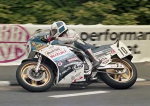 Phil Mellor (Suzuki) 1986 Formula One TT Phil Mellor (Suzuki) 1986 Formula One TT