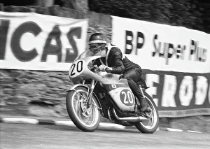 Ray Fay leaving Governors Bridge: 1960 Ultra Lightweight TT Ray Fay leaving Governors Bridge: 1960 Ultra Lightweight TT