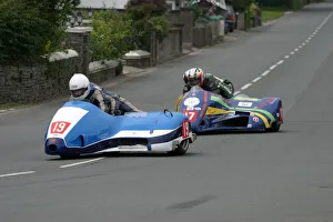 Rod Bellas & Geoff Knight (Windle Yamaha) and Conrad Harrison & Chris Wedgewood Rod Bellas & Geoff Knight (Windle Yamaha) and Conrad Harrison & Chris Wedgewood