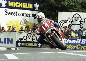 Ron Haslam (Honda) 1982 Formula One TT Ron Haslam (Honda) 1982 Formula One TT