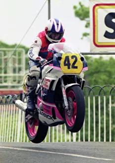 Rory Thomson (Yamaha) 1990 Supersport 600 TT Rory Thomson (Yamaha) 1990 Supersport 600 TT