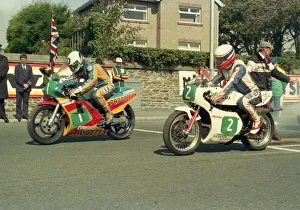 Sean Collister (Honda) & Tony Martin (Yamtax) 1987 Lightweight Manx Grand Prix Sean Collister (Honda) & Tony Martin (Yamtax) 1987 Lightweight Manx Grand Prix