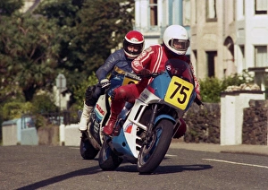 Sid Wood (Kawasaki) 1987 Senior Manx Grand Prix Sid Wood (Kawasaki) 1987 Senior Manx Grand Prix