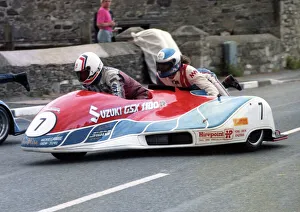 Steve Featherstone & Wayne Smith (Suzuki) 1991 Southern 100 Steve Featherstone & Wayne Smith (Suzuki) 1991 Southern 100