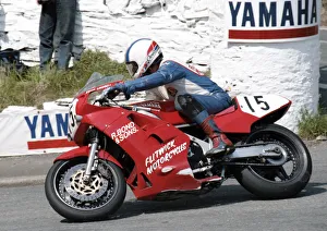 Steve Linsdell (Yamaha) 1992 Formua One TT Steve Linsdell (Yamaha) 1992 Formua One TT