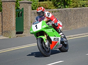 Steve Mercer (Kawasaki) 2016 Superbike Classic TT Steve Mercer (Kawasaki) 2016 Superbike Classic TT