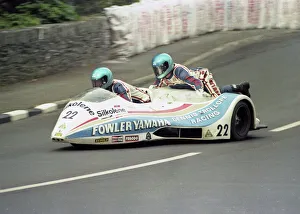Steve Webster & Tony Hewitt (Fowler Yamaha) 1983 Sidecar TT Steve Webster & Tony Hewitt (Fowler Yamaha) 1983 Sidecar TT