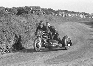 Ted Davis & E G Allen (Matchless) 1954 Sidecar TT Ted Davis & E G Allen (Matchless) 1954 Sidecar TT