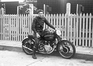 Ted Davis (HRD) 1948 Senior Clubman TT Ted Davis (HRD) 1948 Senior Clubman TT