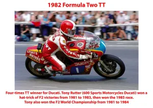 1982 Formula Two TT Print of Tony Rutter