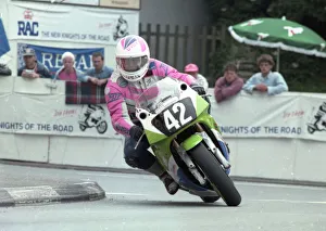 Walter Leitgeb (Kawasaki) 1992 Supersport 400 TT Walter Leitgeb (Kawasaki) 1992 Supersport 400 TT