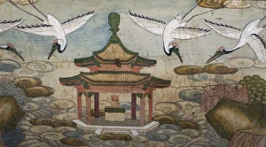 Traditional Chinese Pavilion Prints: 005475