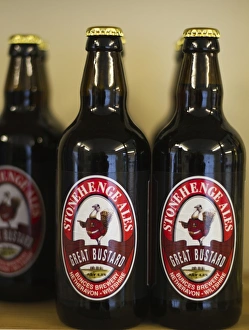 Nature Inspired Drinks Prints: Great Bustard Beer