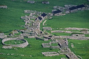 The Old Village on Hirta, St Kilda, Scotland, summer The Old Village on Hirta, St Kilda, Scotland, summer