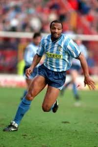 Cyrille Regis Prints: Cyrille Regis Print - Coventry City FC Player Photo