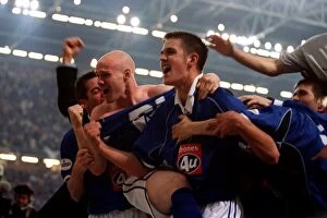 Images Dated 12th May 2002: Darren Carter's Decisive Penalty: Birmingham City's Promotion to Division One