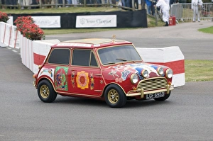 Vintage British Automobiles Prints: 1969 Austin Mini