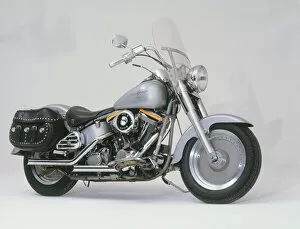 Motorbikes Collection: 1989 Harley Davidson Fat Boy motorcycle