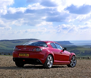 Mazda Prints: 2004 Mazda RX8 Print from the National Motor Museum Collection
