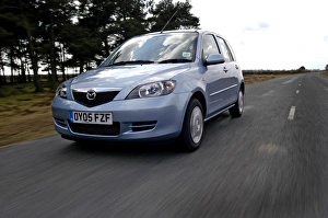 Classic Car Museum UK Prints: 2005 Mazda 2 1. 4D