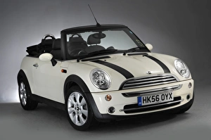 British Automotive History Prints: 2006 Mini Cooper Convertible