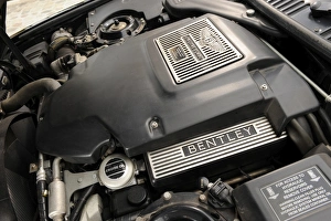 Vintage Motor Museum Exhibits Prints: Bentley Continental engine 2001