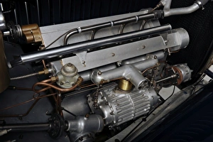 Classic French Automobiles Prints: Bugatti type 55