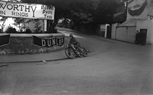 HRD, HR Davies during 1926 Isle of Man Senior TT race, 1926 HRD, HR Davies during 1926 Isle of Man Senior TT race, 1926