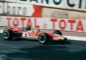 Lotus 49 Gold Leaf, Graham Hill. 1968 Monaco Grand Prix Lotus 49 Gold Leaf, Graham Hill. 1968 Monaco Grand Prix