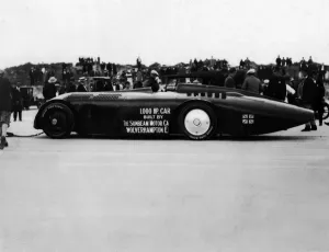 Prints of Sunbeam 1000hp World Land speed record attempt at Daytona 1927 Record Breakers Prints: Sunbeam 1000hp Print at Daytona 1927