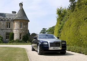 British Made Cars Prints: Rolls Royce Ghost 2011