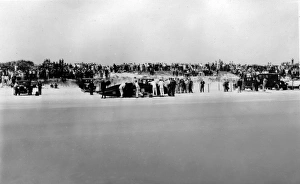 Sunbeam 1000hp Print: Daytona Land Speed Record Attempt 1927