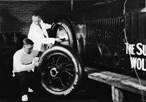 Sunbeam 1000hp Print - Daytona Land Speed Record Attempt 1927